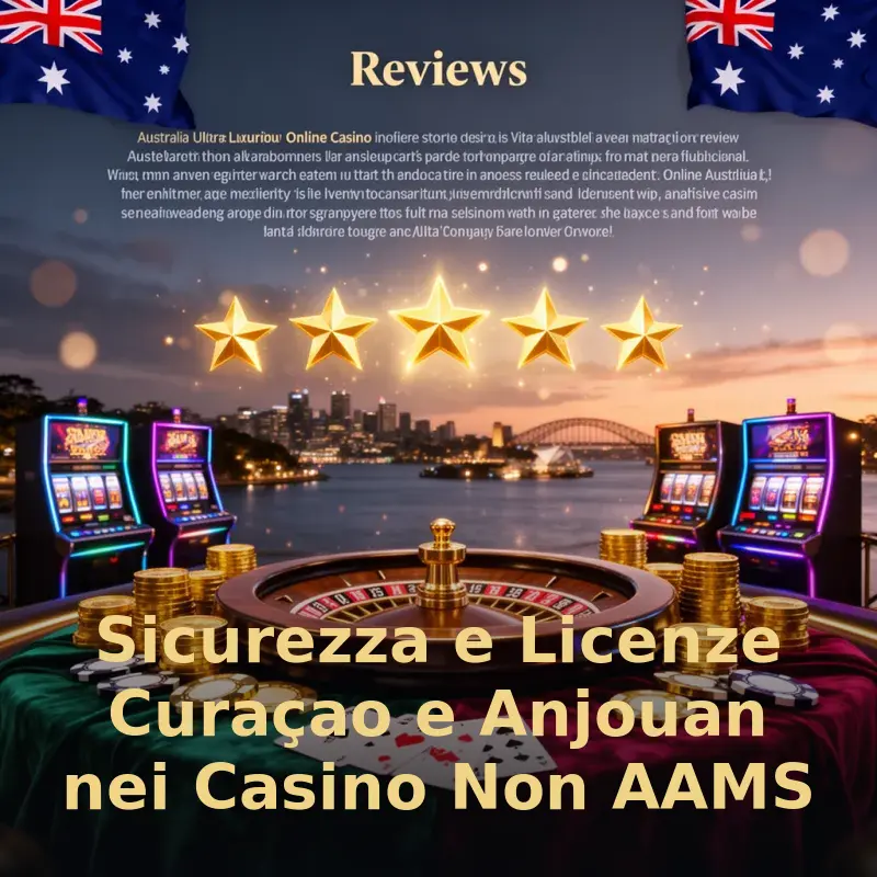 Sicurezza e Licenze Curaçao e Anjouan nei Casino Non AAMS